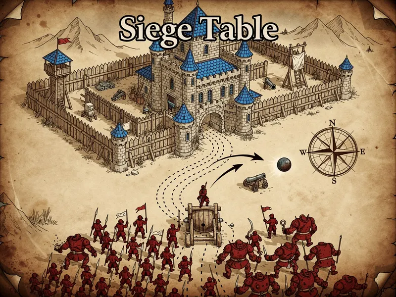 Siege Table