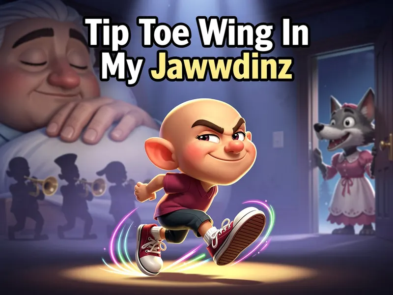 Tip Toe Wing In My Jawwdinz